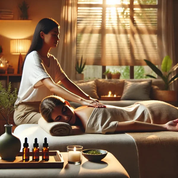 Aroma therapy Massage At Home 45 Min - Image 4